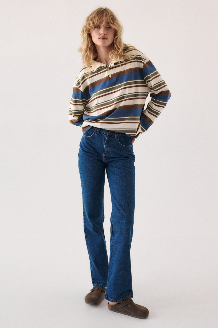 Jeans from recycled cotton / 05 / 18 / medium indigo