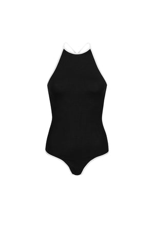 Bodysuit in viscose / 01 / 43 / night blue