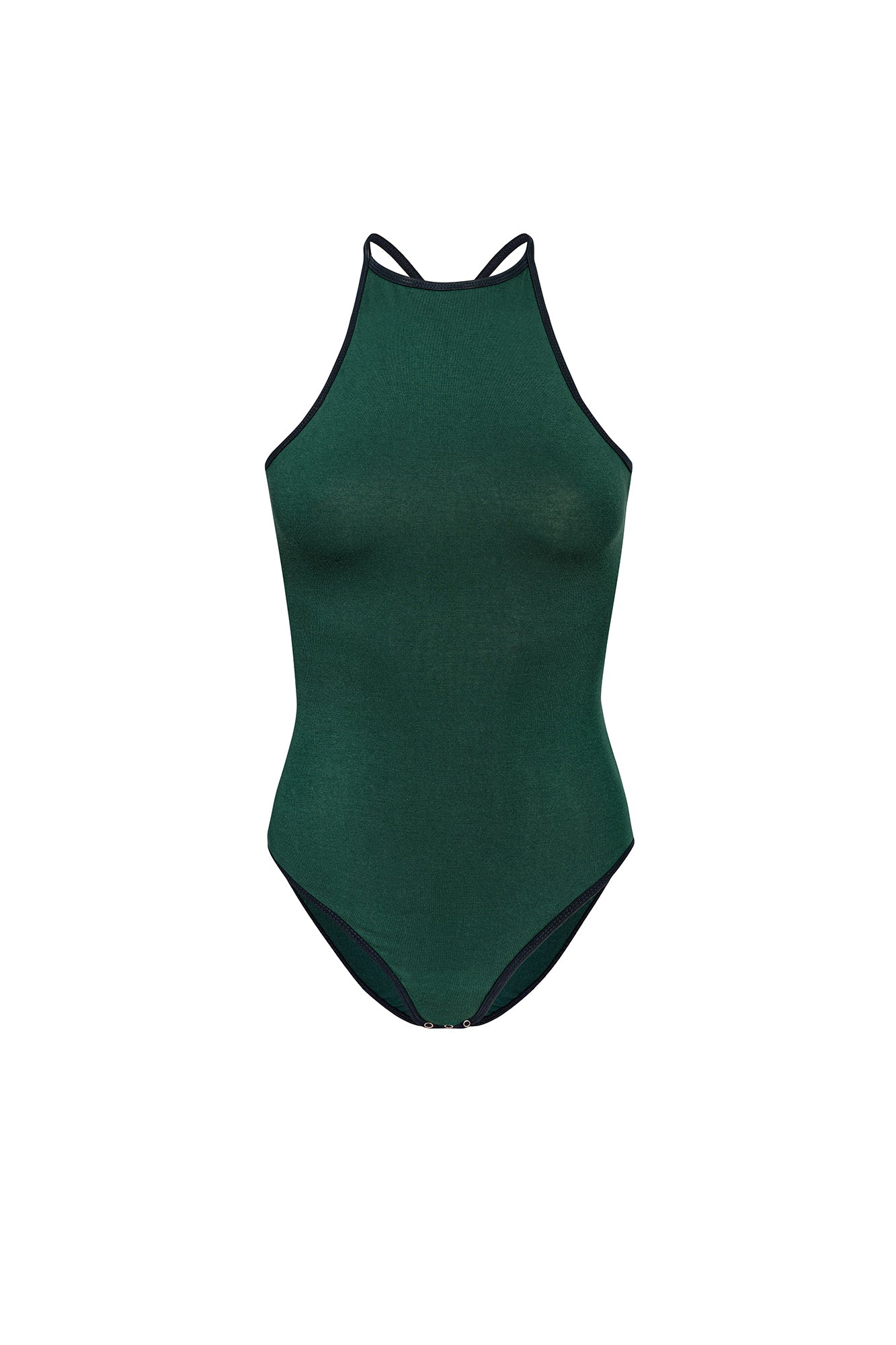 Bodysuit in viscose / 01 / 43 / vintage green