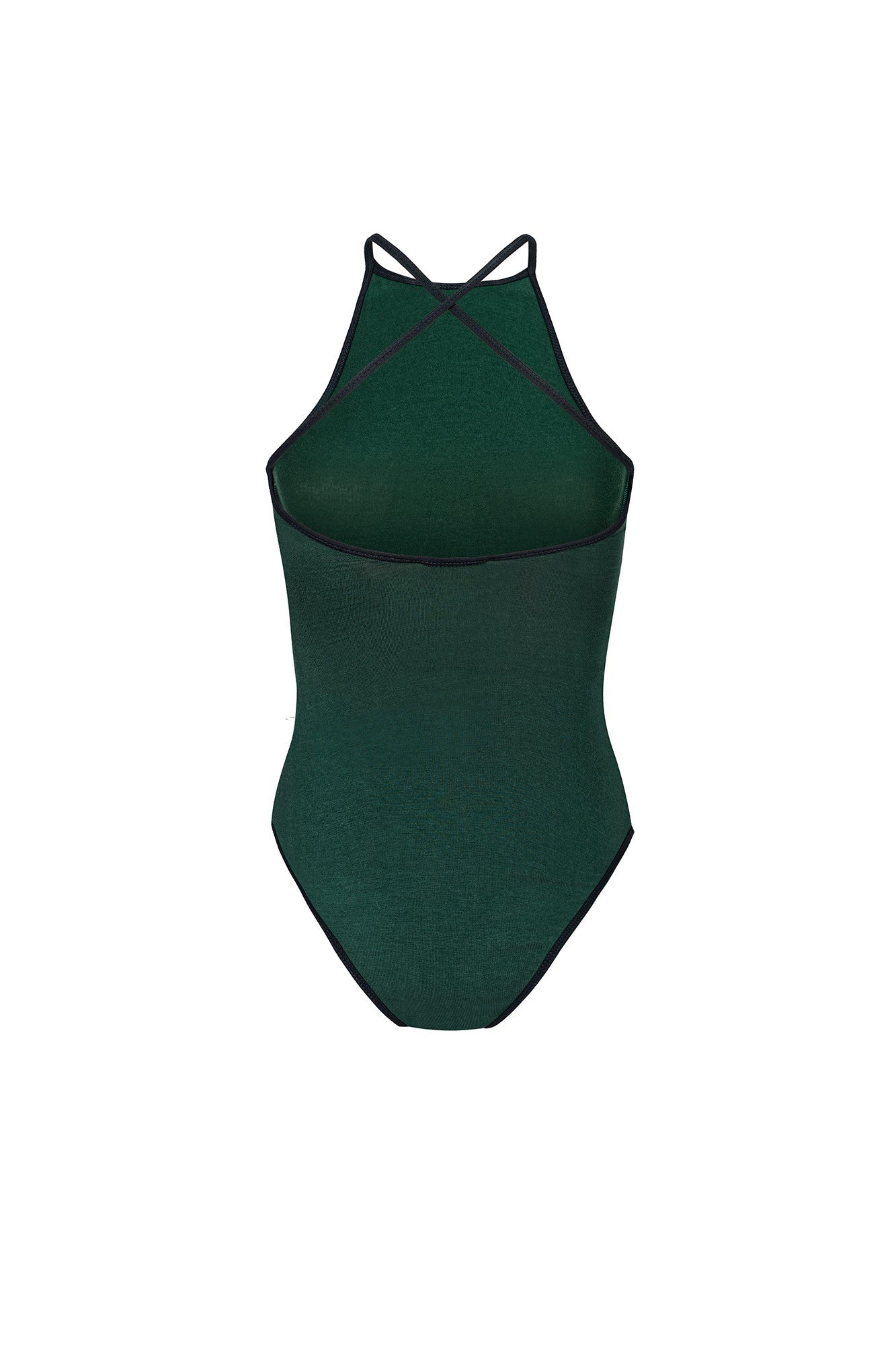 Bodysuit in viscose / 01 / 43 / vintage green