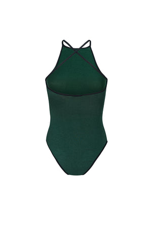 Bodysuit in viscose / 01 / 43 / vintage green