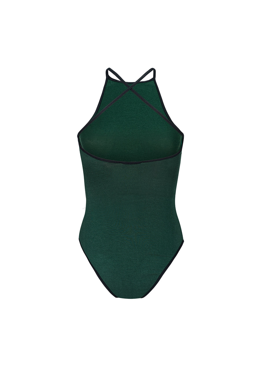 Bodysuit in viscose / 01 / 43 / vintage green