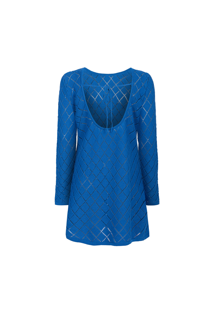 Dress in organic cotton / 02 / 37 / hyacinth blue