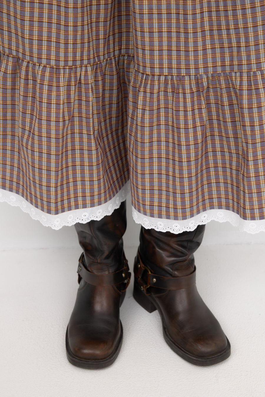 Skirt in cotton / 07 / 27 / vintage plaid