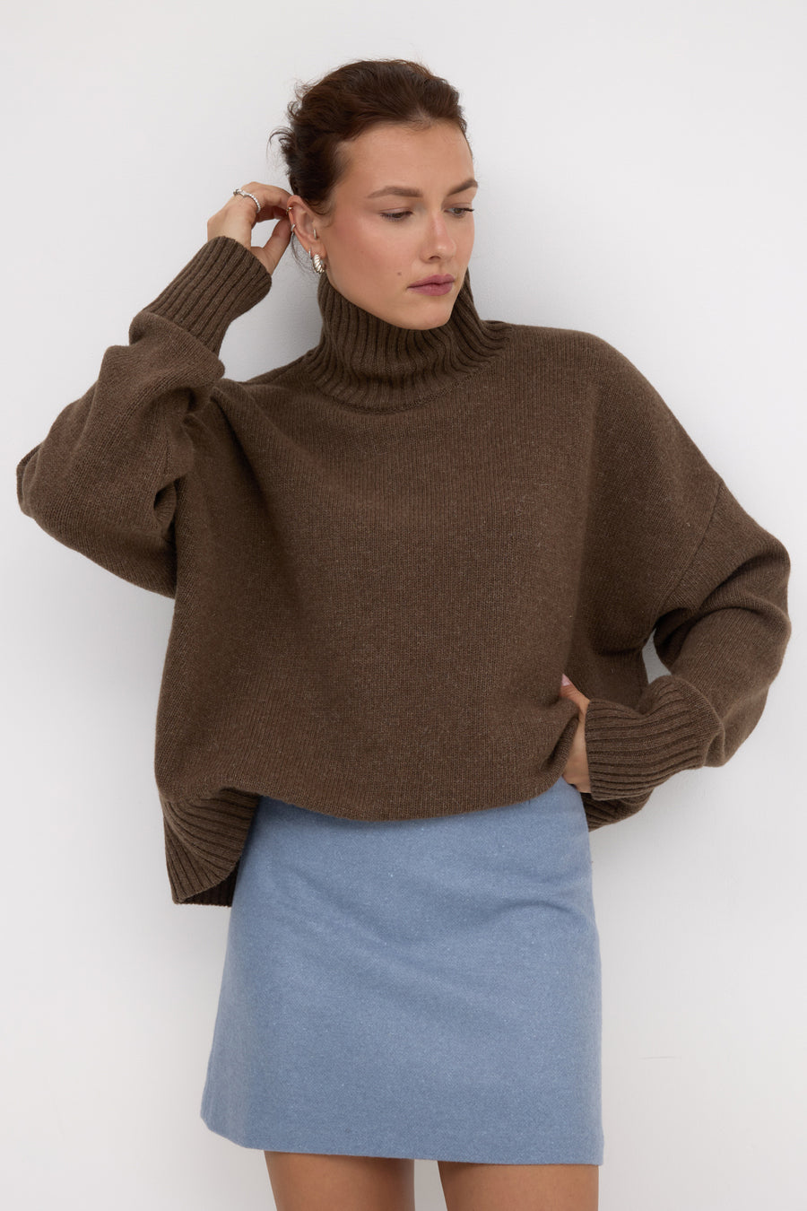 Wool skirt / 07 / 14 / baltic sea