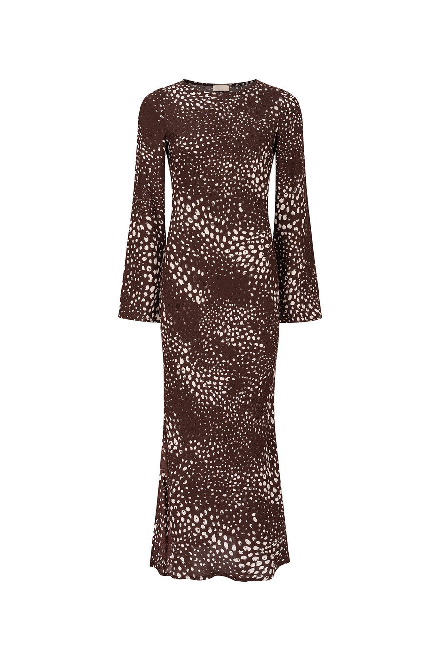 Viscose dress / 03 / 34 / fawn brown