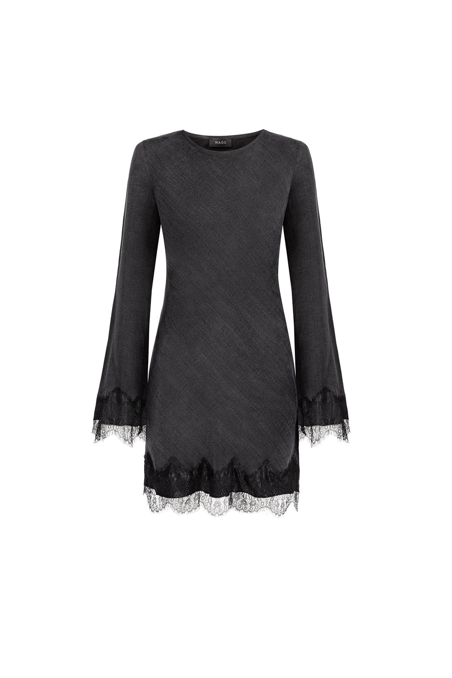 Dress in lyocell & viscose / 03 / 36 / onyx black