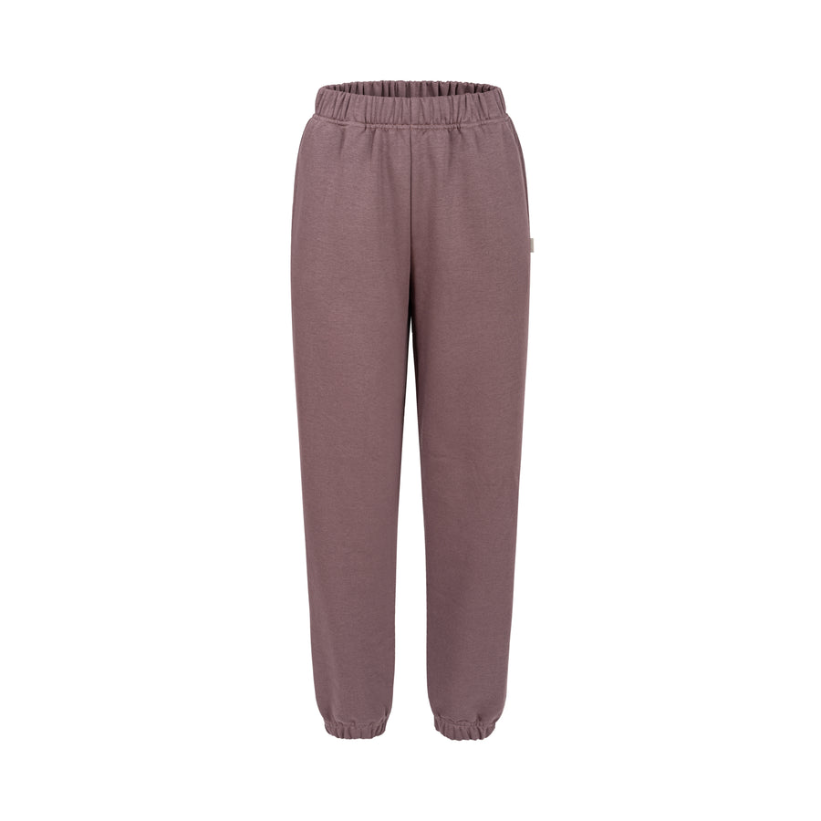 Sweatpants in cotton / 04 / 03 / dusty mauve