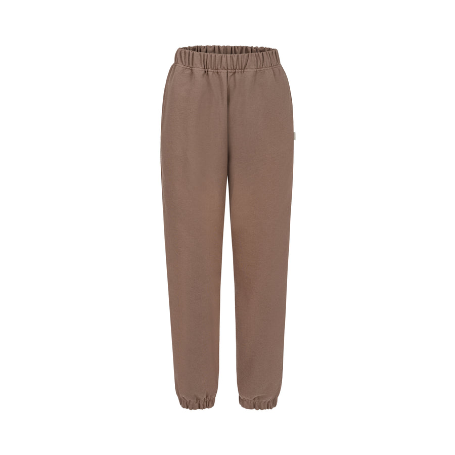 Sweatpants in organic cotton / 04 / 03 / hazelnut