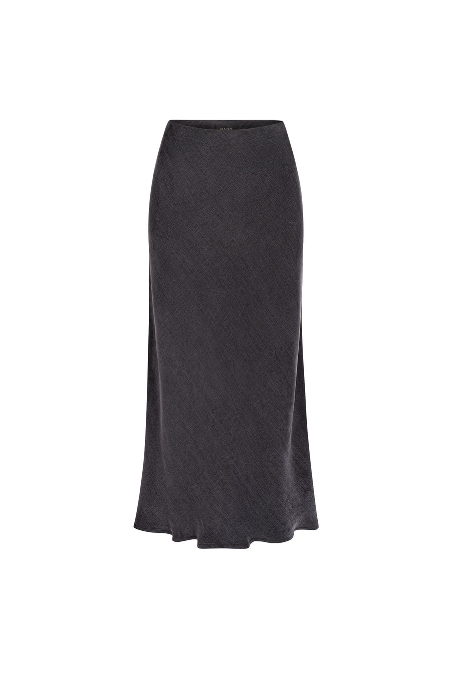Skirt in lyocell & viscose blend / 07 / 13 / onyx black