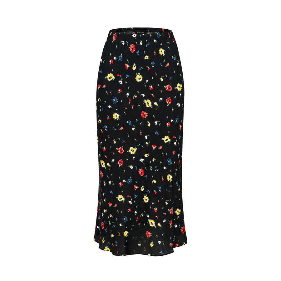 Skirt in viscose / 07 / 13 / summer meadow
