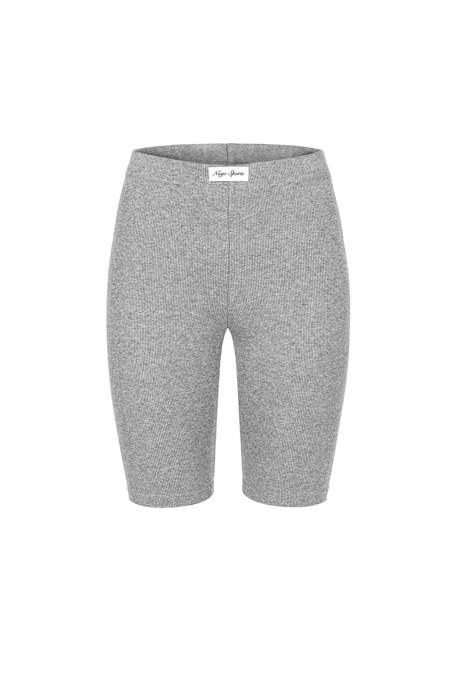 Biker shorts in cotton / 08 / 03 / cloud grey