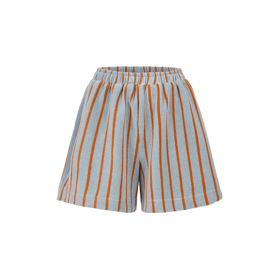 Shorts in cotton / 09 / 08 / marine stripes