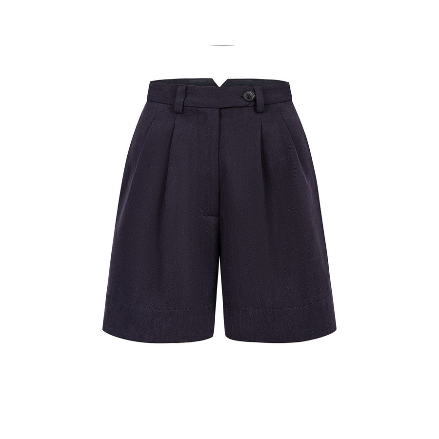 Shorts in Tencel™ / 09 / 12 / dark navy