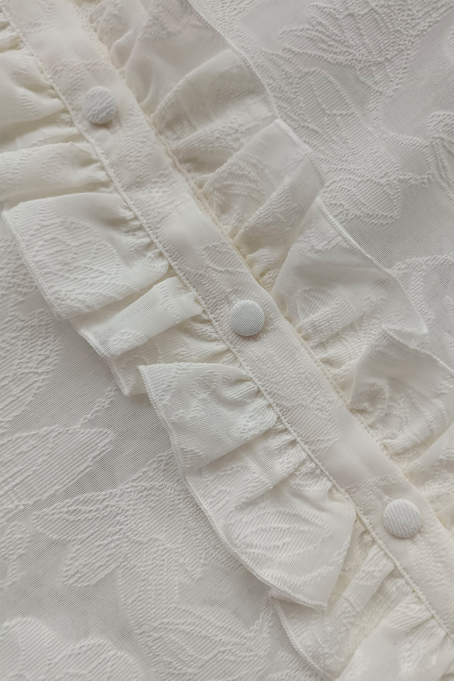 Shirt in cotton / 12 / 25 / cream white