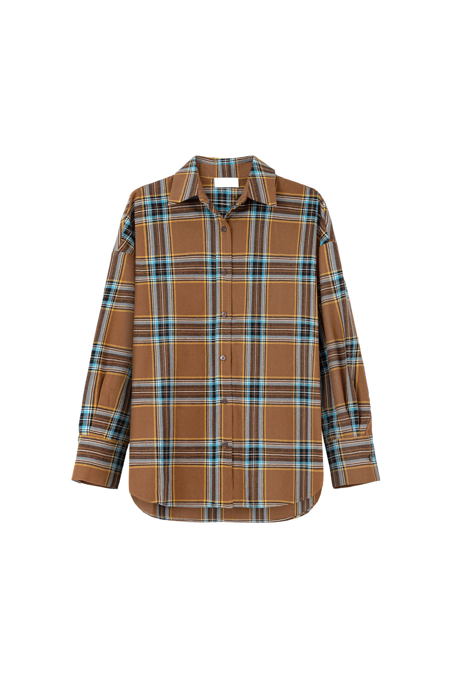 Cotton shirt / 12 / 16 / cinnamon tea