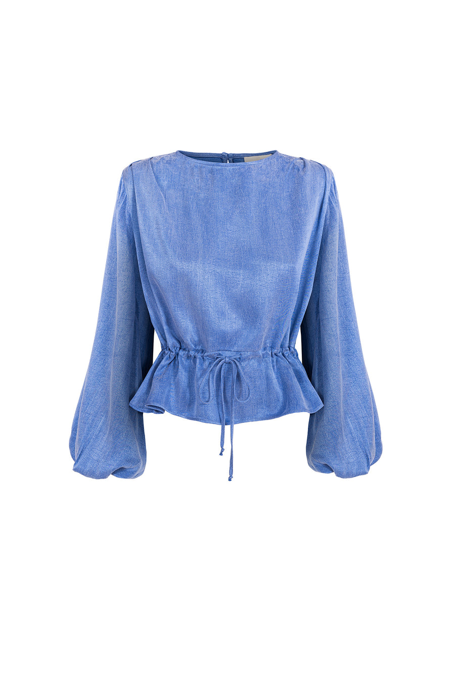 Shirt in lyocell & viscose blend / 12 / 17 / dazzling blue