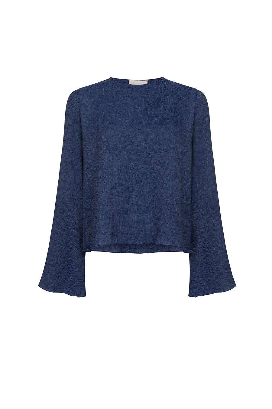 Blouse in viscose / 12 / 21 / night blue