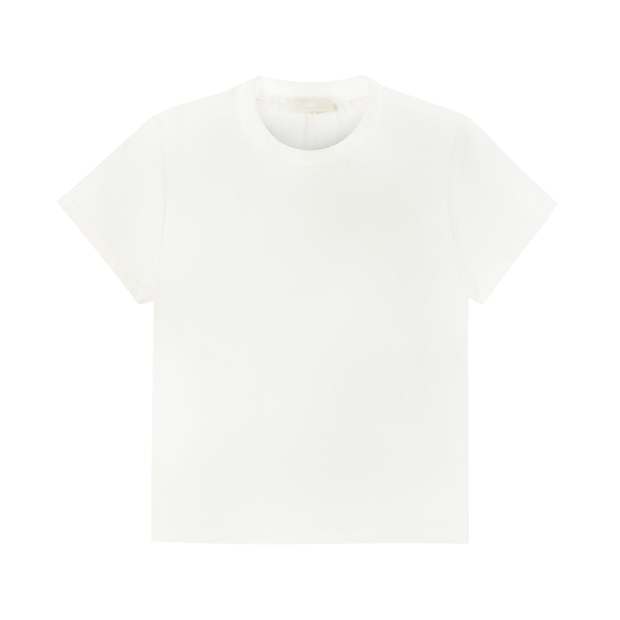T-shirt in organic cotton / 13 / 29 / cream white