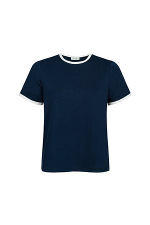 T-shirt in cotton / 13 / 30 / night blue
