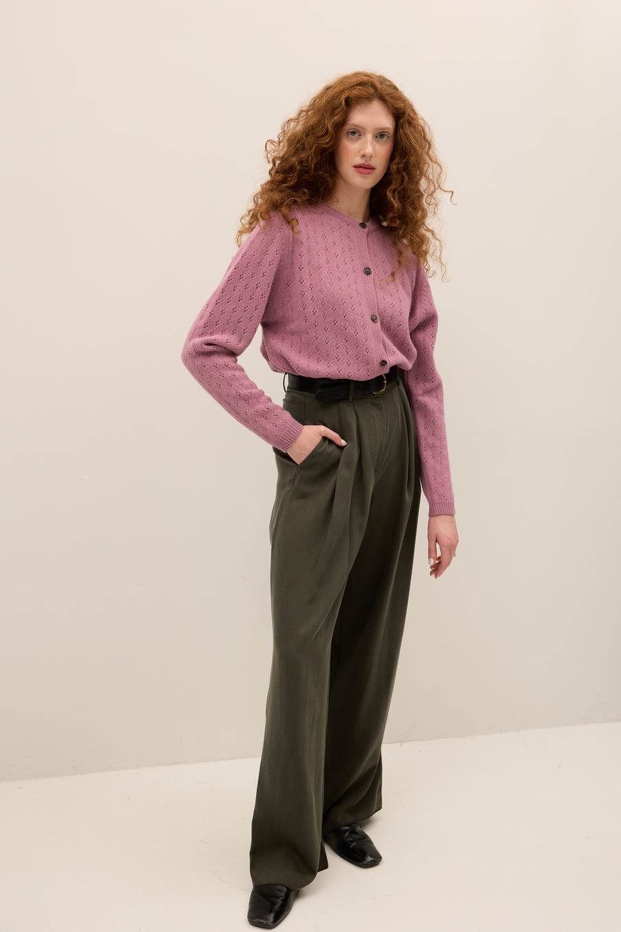 Tencel™ trousers / 05 / 02 / autumn green