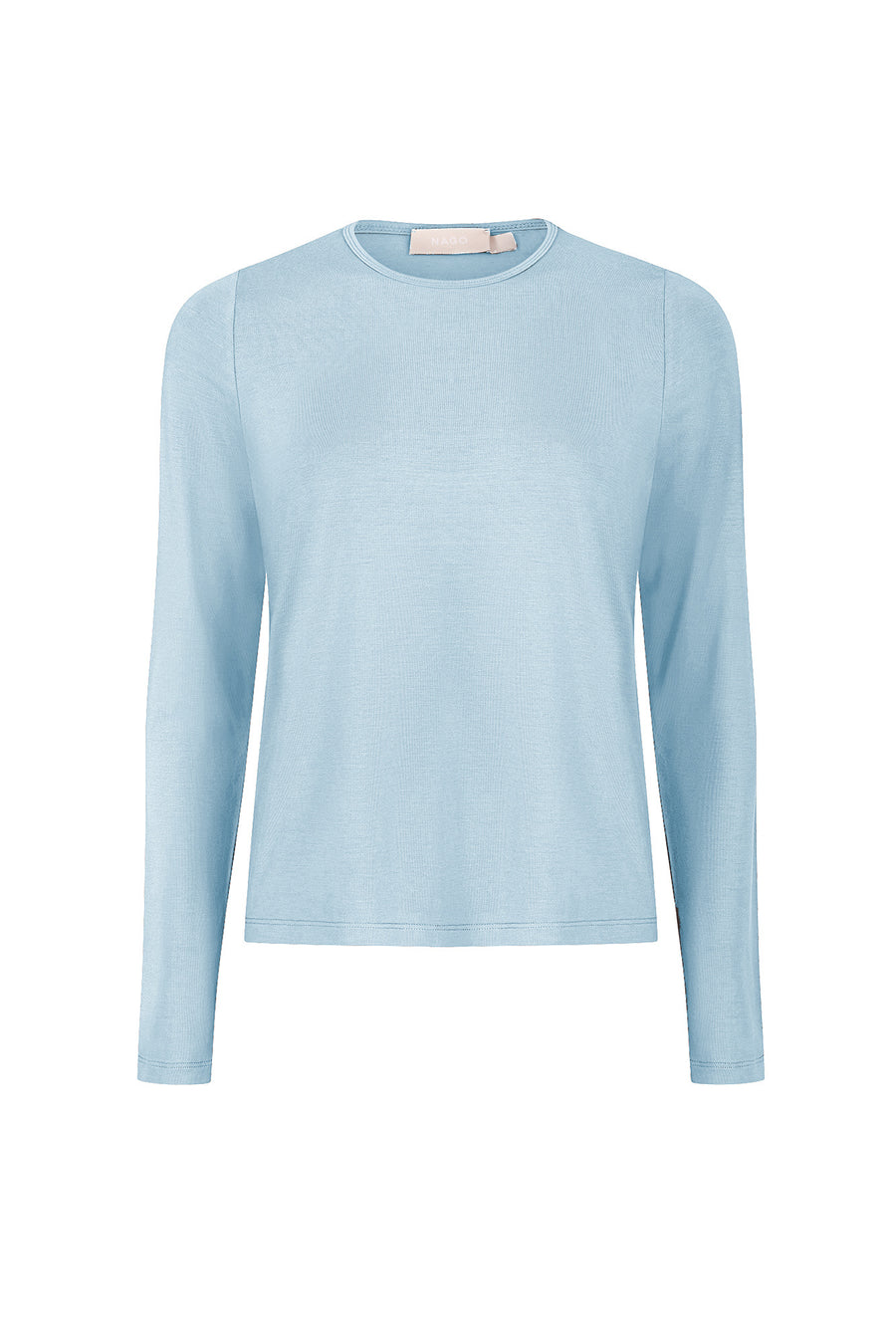 Longsleeve in viscose / 14 / 08 / frozen blue