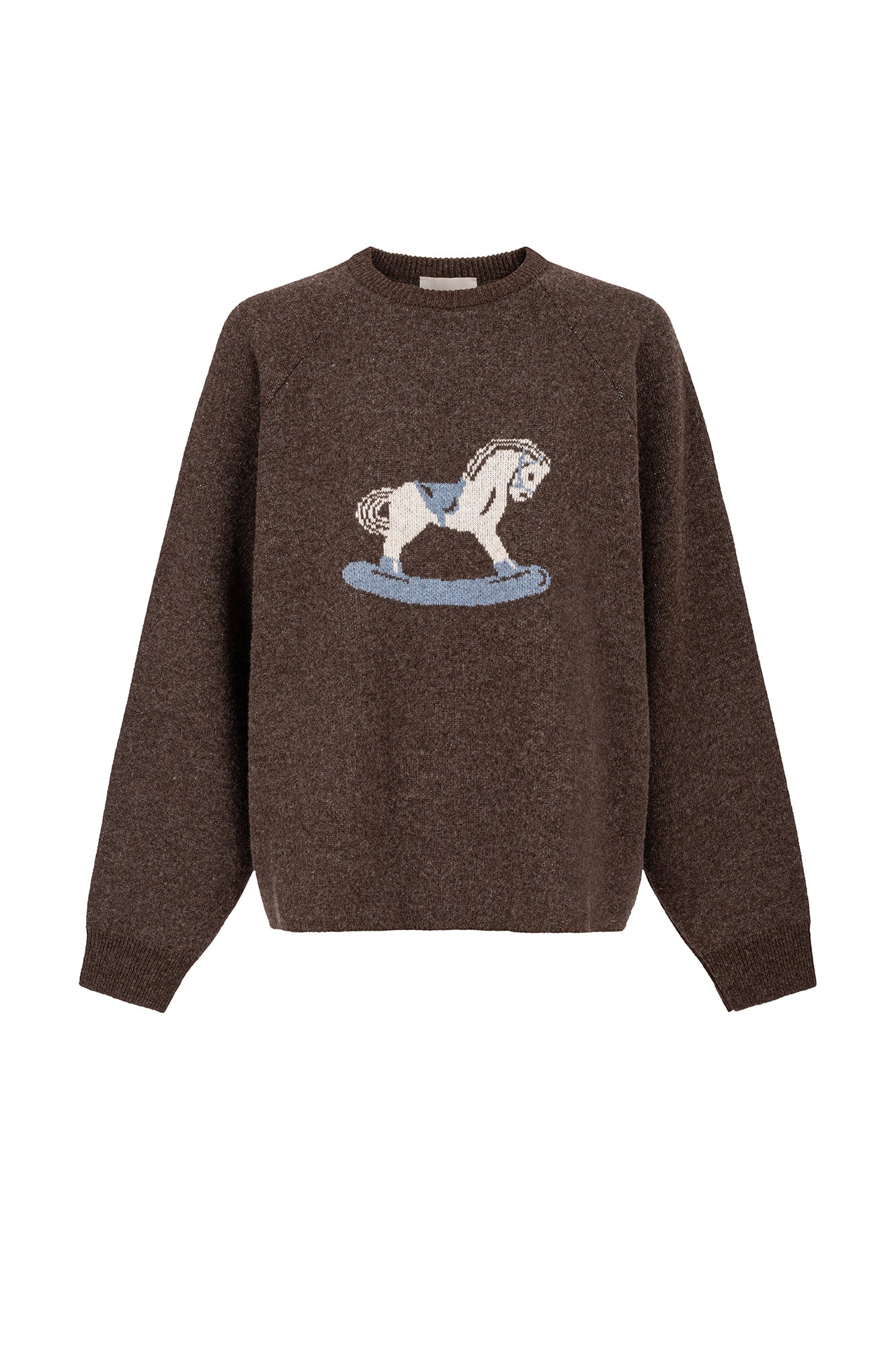 Wool sweater / 16 / 22 / mahogany brown