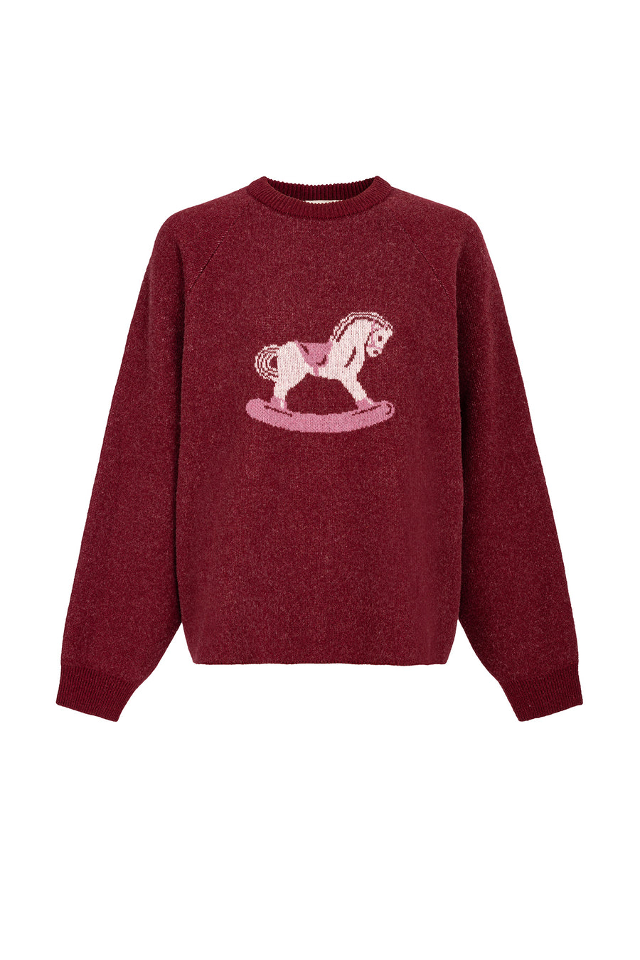 Wool sweater / 16 / 22 / mulled wine