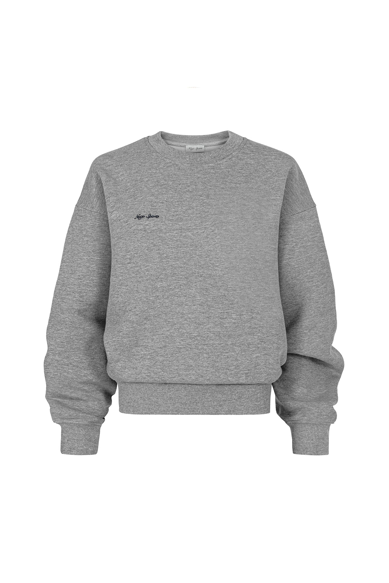 Sweatshirt in organic cotton / 17 / 16 / foggy stone