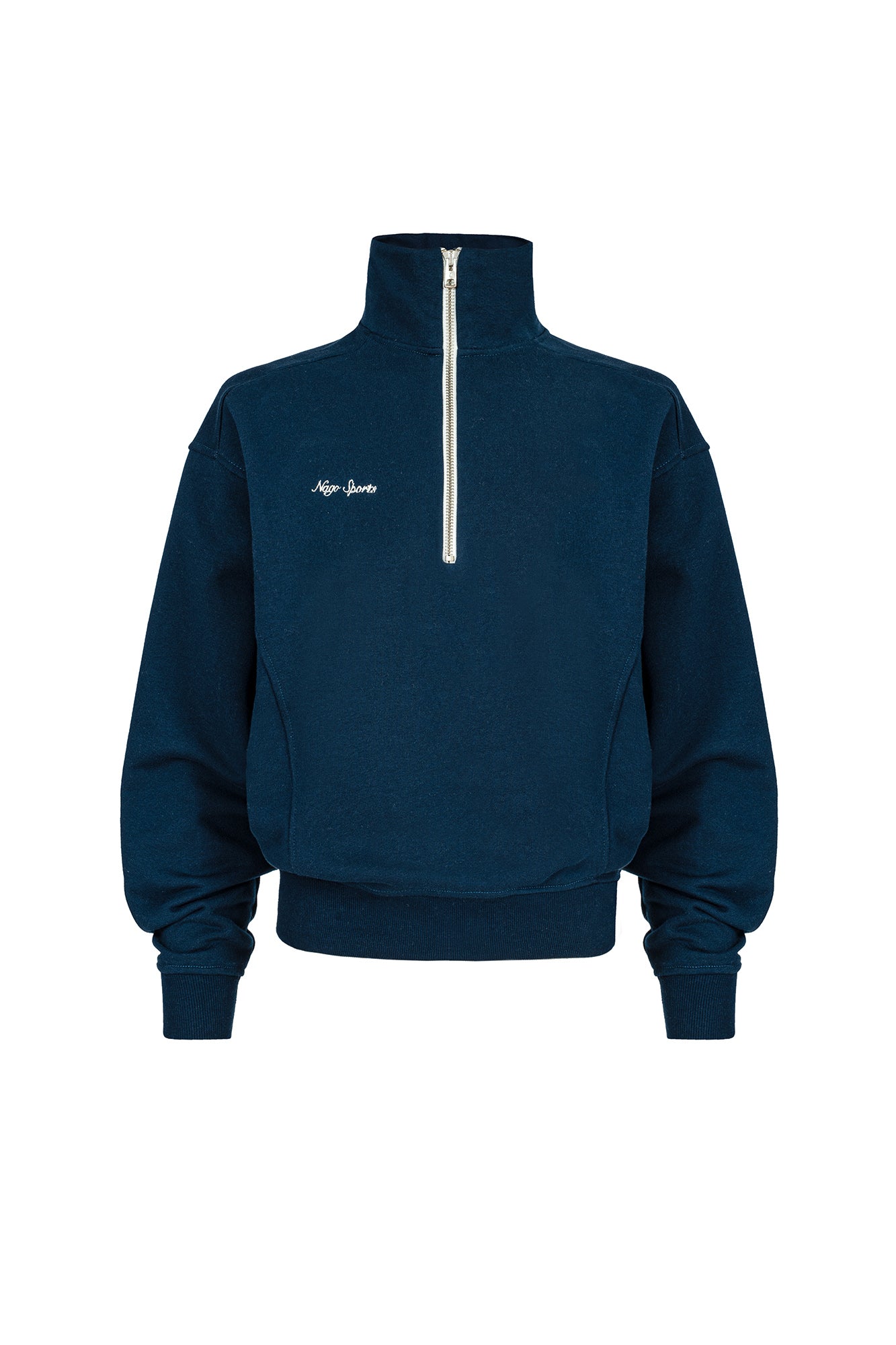 Sweatshirt in cotton / 17 / 24 / silent blue