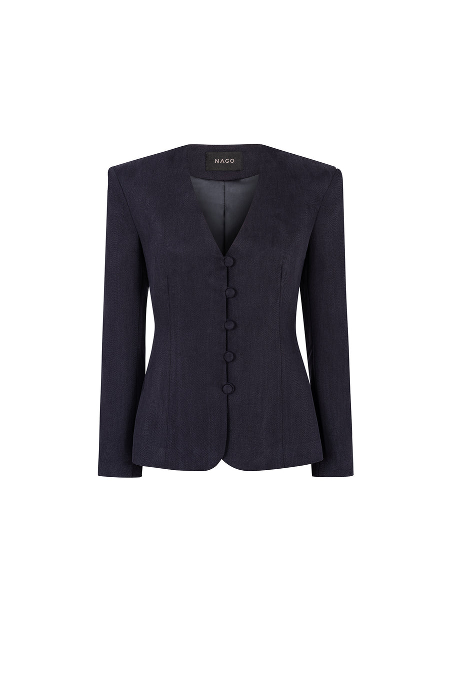 Blazer in Tencel / 18 / 21 / dark navy