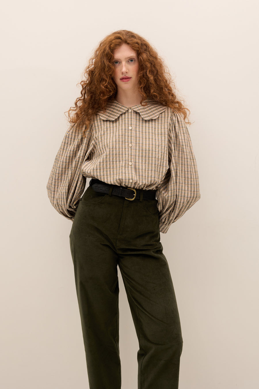 Shirt in cotton / 12 / 37 / farmhouse garden