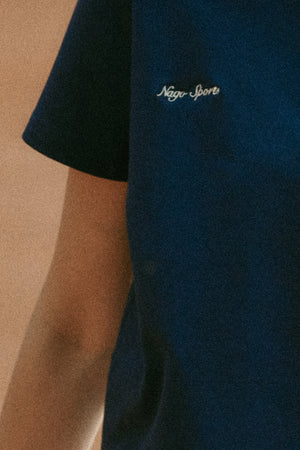 T-shirt in cotton / 13 / 01 / night blue
