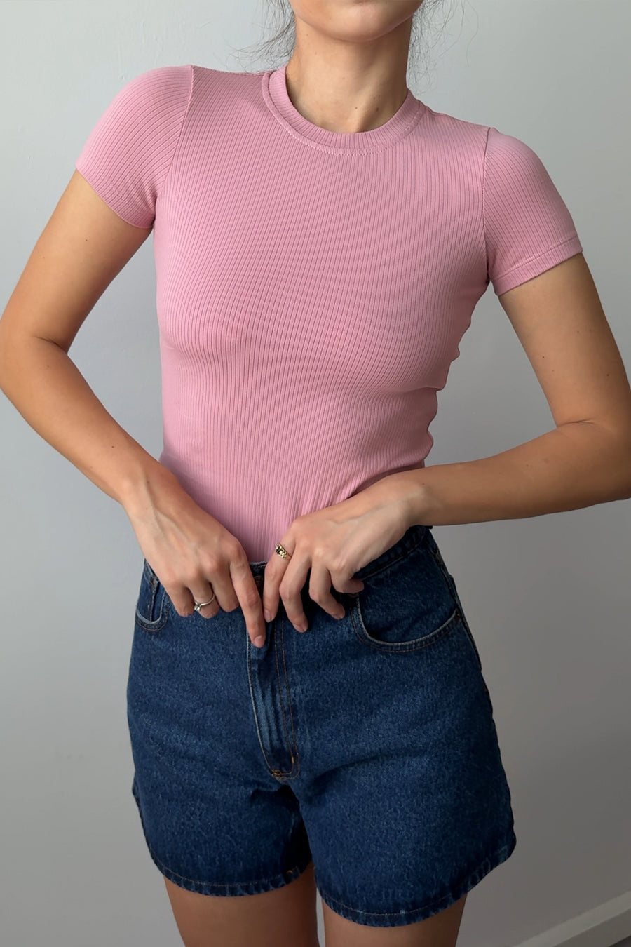 T-shirt in organic cotton / 13 / 04 / raspberry shake