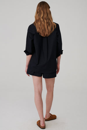 Shorts in organic cotton/ 09 / 10 / onyx black