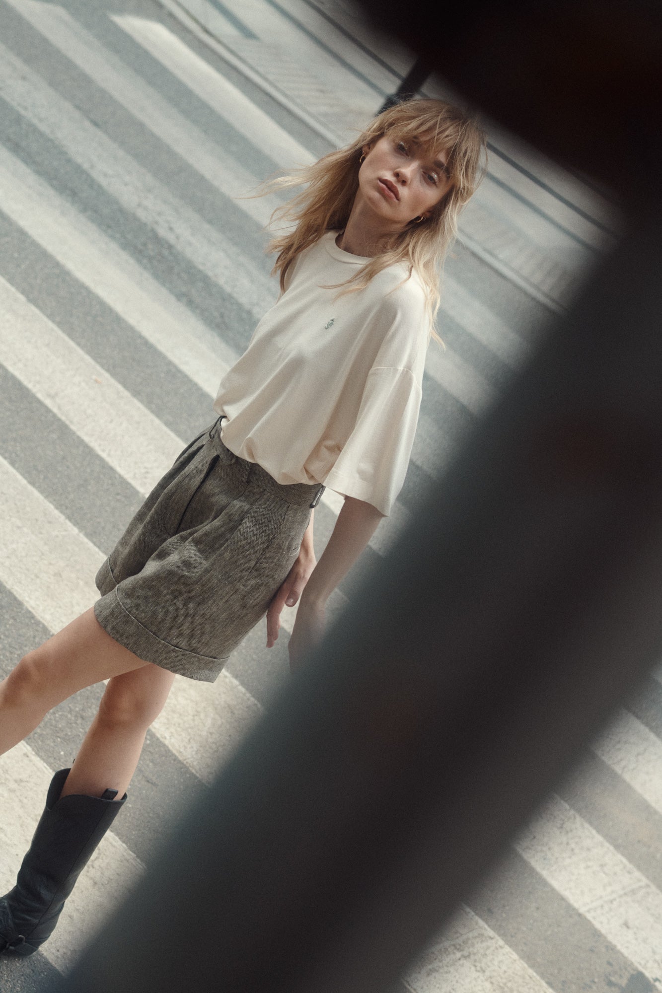 T-shirt in modal / 13 / 26 / cream white / seahorse