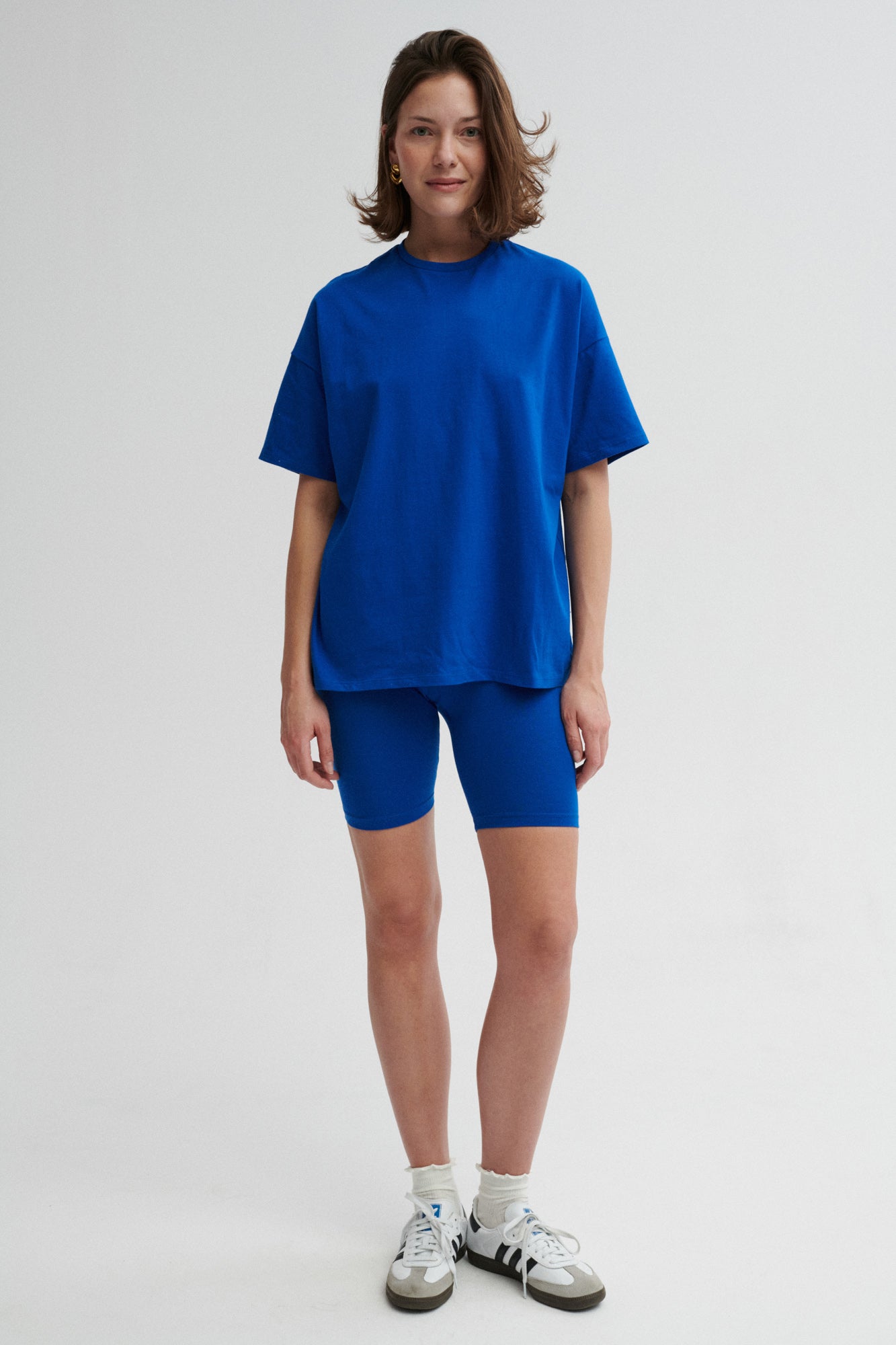 T-shirt in fine cotton / 13 / 27 / ultramarine