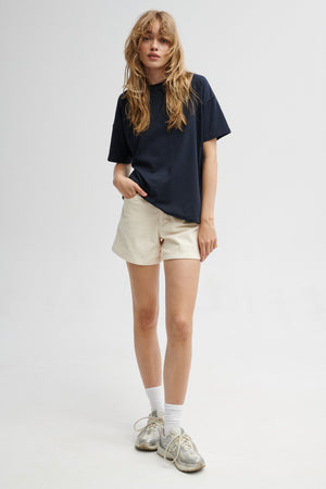 Cotton corduroy shorts / 09 / 14 / cream white