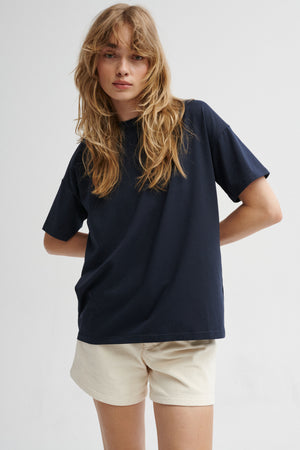 T-shirt in organic cotton / 13 / 27 / night blue