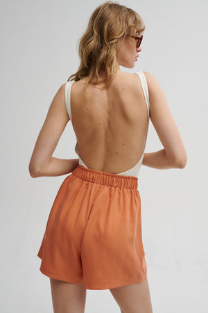 Tencel™ shorts / 09 / 11 / peach sorbet