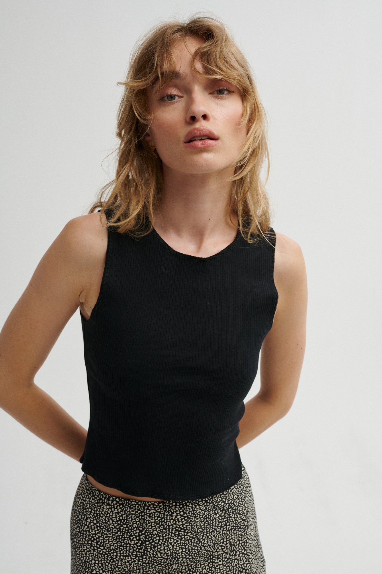 Top in organic cotton / 10 / 02 / onyx black