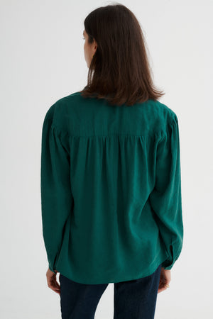 Modal shirt / 12 / 12 / vintage green