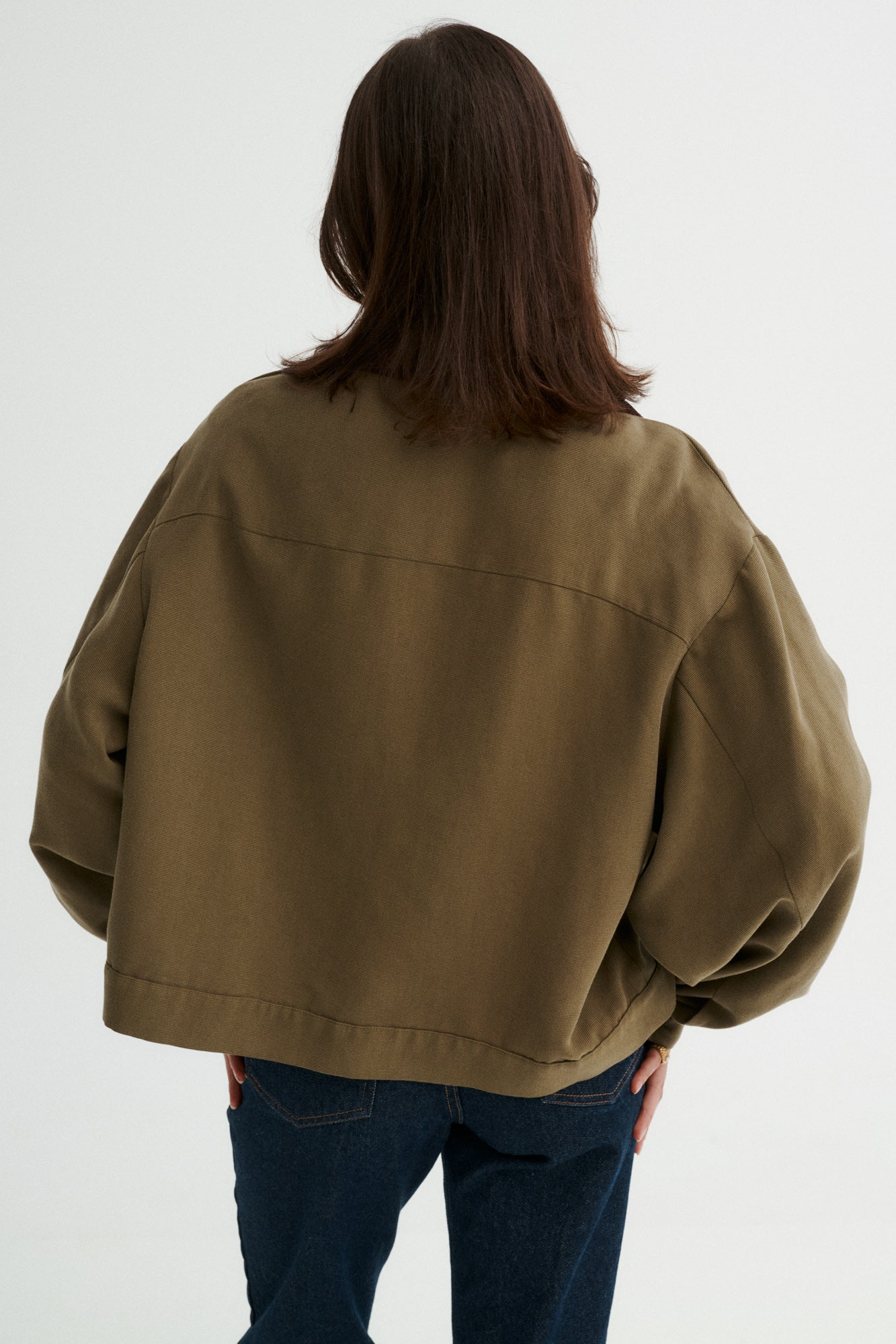 Tencel™ jacket / 18 / 11 / dusty green