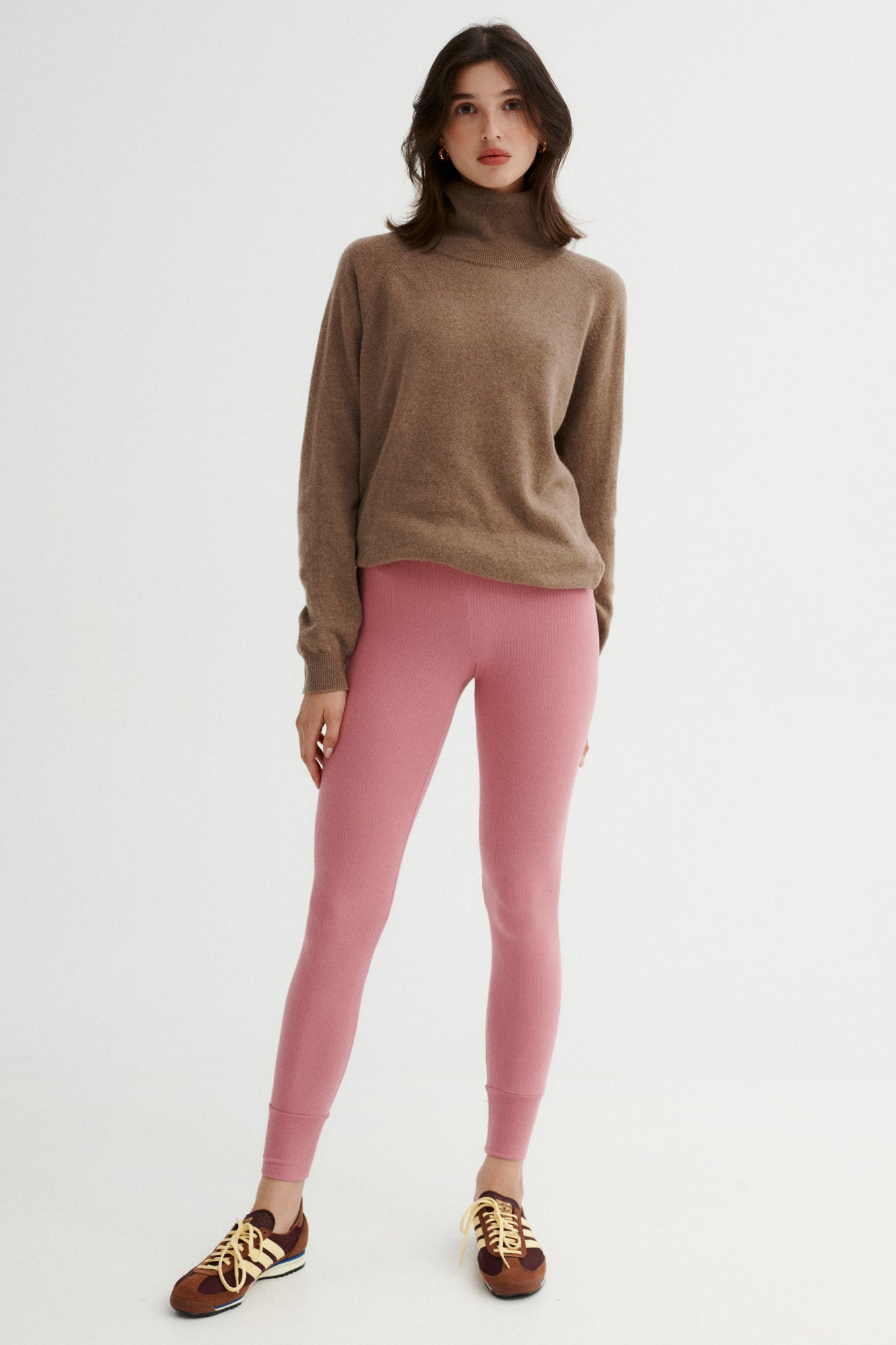 Leggings in organic cotton / 04 / 01 / aurora pink