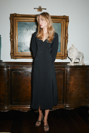 Dress in modal / 03 / 25 / onyx black