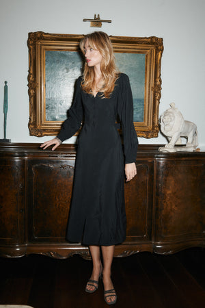 Dress in modal / 03 / 25 / onyx black