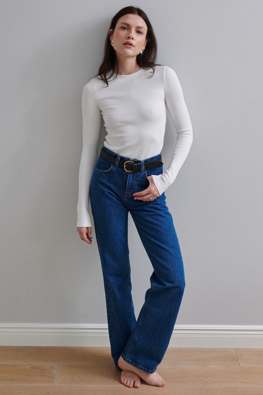 Jeans from recycled cotton / 05 / 18 / medium indigo