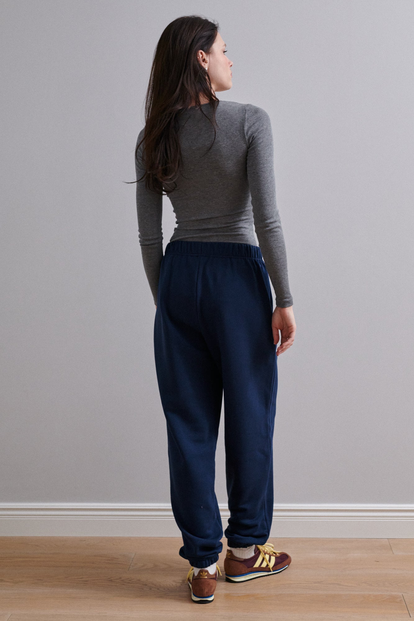 Sweatpants in cotton / 04 / 03 / night blue