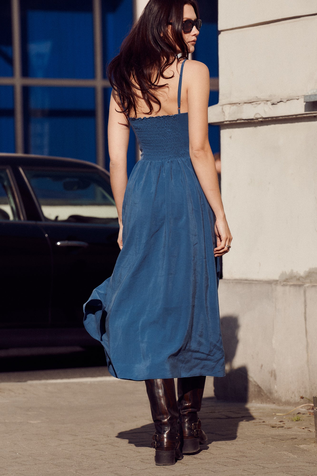 Dress in modal / 03 / 23 / galaxy blue