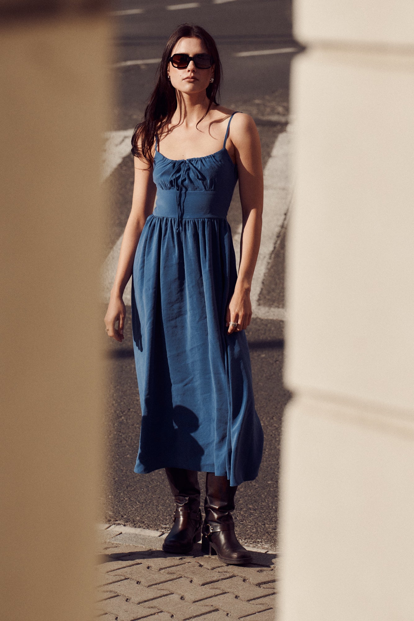Dress in modal / 03 / 23 / galaxy blue